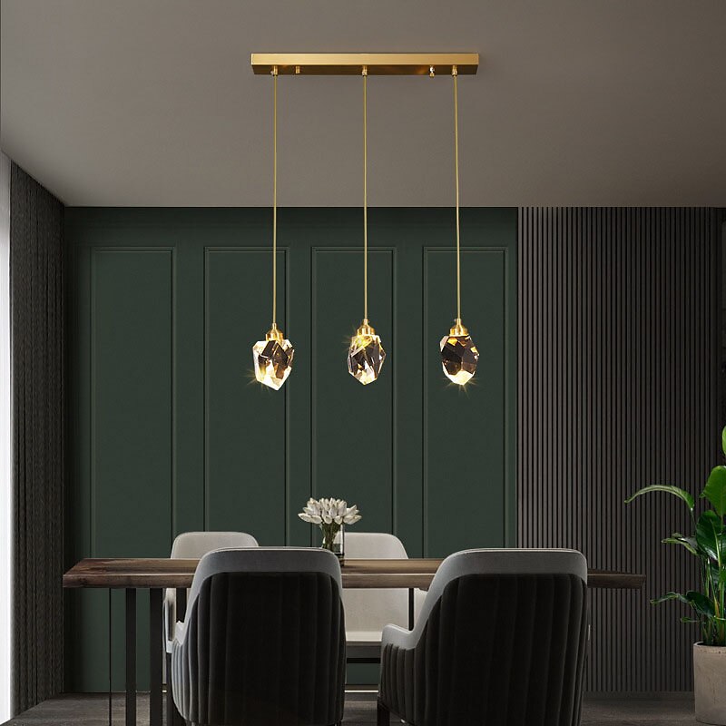 Glam Glass Cascade Pendant Light