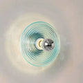 Modern Glass Disc Wall Light