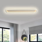 Plafonnier linéaire en métal de style moderne