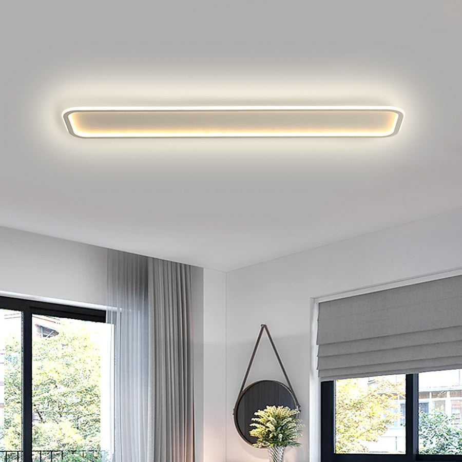 Modern Metal Linear Ceiling Light