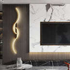Modern Acrylic Wave Wall Light