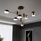 Modern Geometric Sputnik LED Chandelier