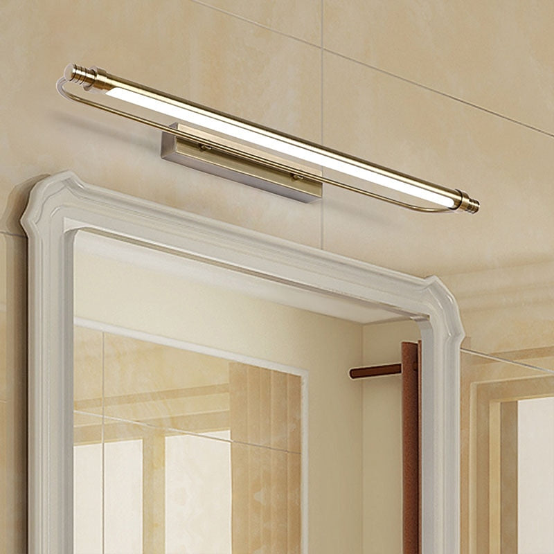 Vintage Metal Linear Vanity Light