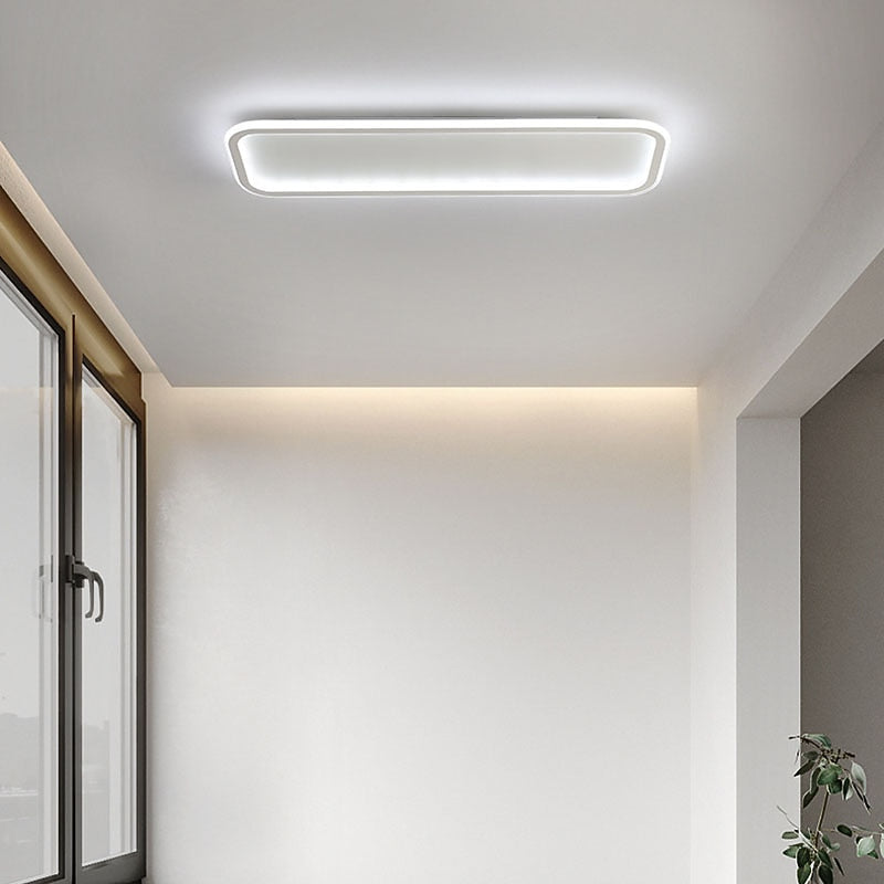 Modern Metal Linear Ceiling Light