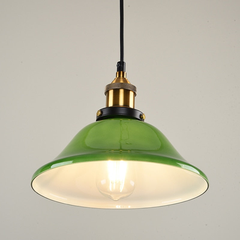 Industrial Metal Dome Pendant Light