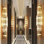 Glam Crystal Lineare Wandleuchte