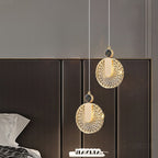Glam Glas Ring Pendelleuchte