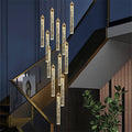 Glam Crystal Cascade Chandelier