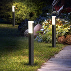 Moderne Metallpoller-Leuchte