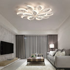 Modern Acrylic Ring-Cluster Ceiling Light