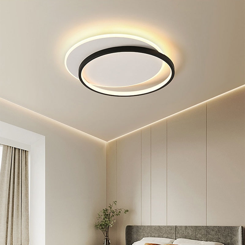 Modern Acrylic Ring Ceiling Light