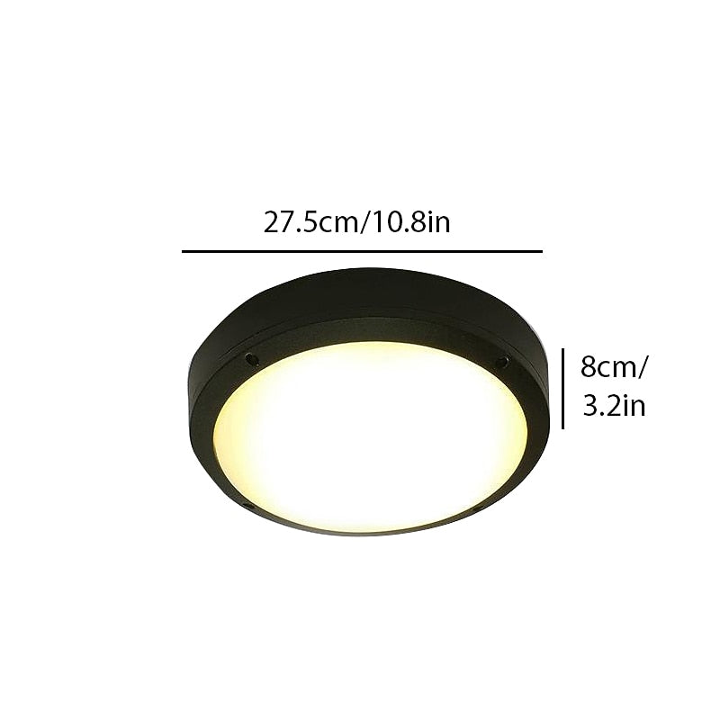 Modern Metal Square Ceiling Light