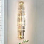 Glam Crystal Lineare Wandleuchte
