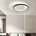 Moderne Acryl-Ring-Deckenleuchte