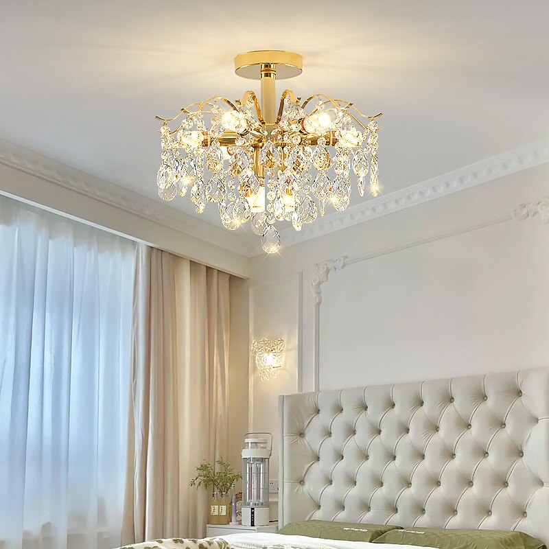 Glam Crystal Branch Chandelier