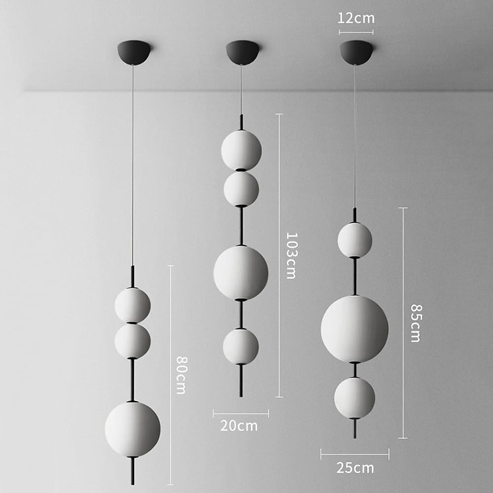 Modern Metal Globe Pendant Light