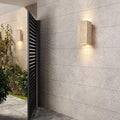 Wabi-Sabi Travertine Cylinder Wall Light