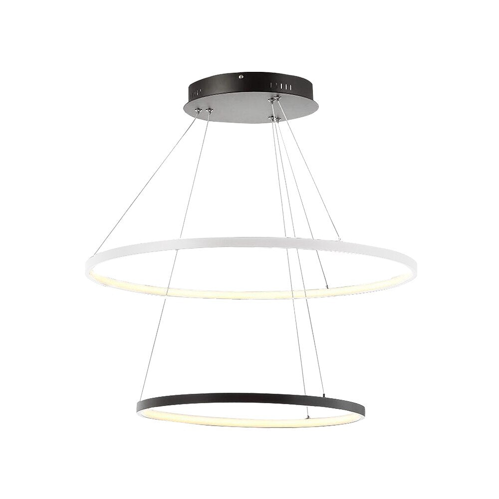 Modern Metal Ring Pendant Light
