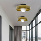 Deckenleuchte Industrielle Glasscheibe