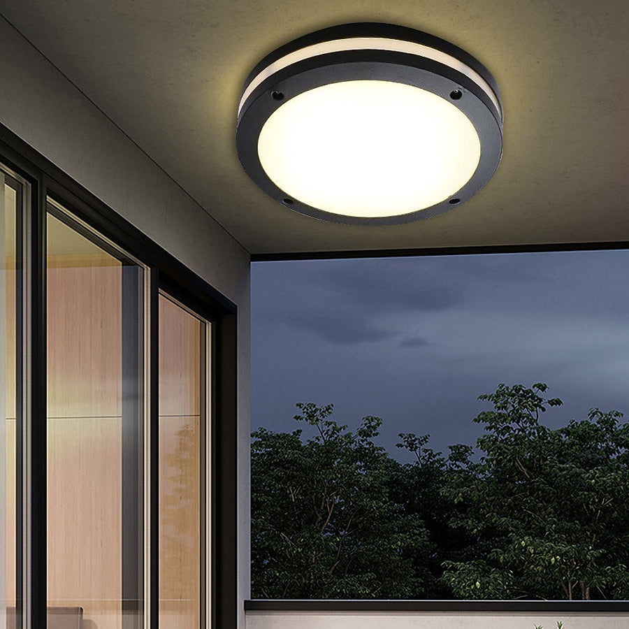 Modern Metal Square Ceiling Light