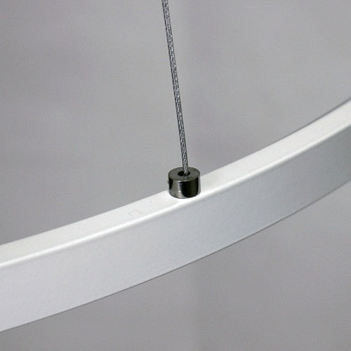 Modern Metal Ring Pendant Light