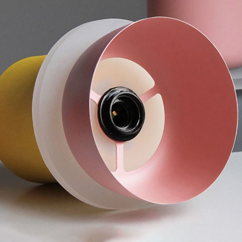 Modern Metal Cylinder Pendant Light