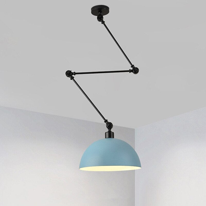 Industrial Metal Dome Pendant Light