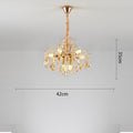 Modern Crystal Branch Chandelier
