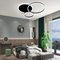 Modern Metal Ring-Cluster Ceiling Light