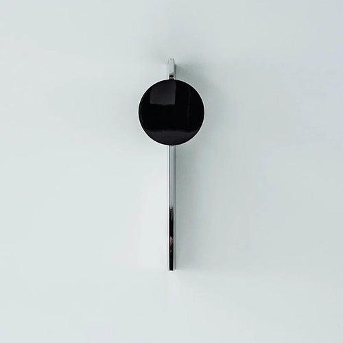 Glam Metal Sunburst Wall Light
