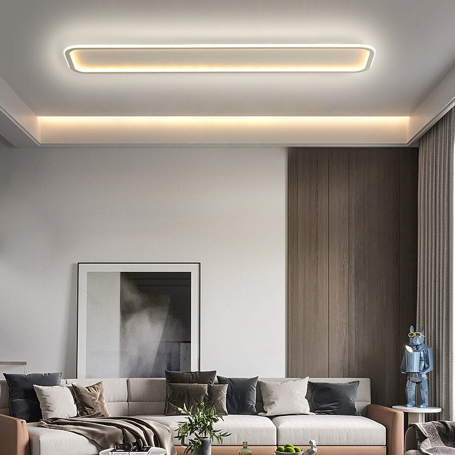 Modern Metal Linear Ceiling Light