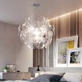 Modern Acrylic Flower Pendant Light