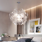Suspension florale moderne en acrylique