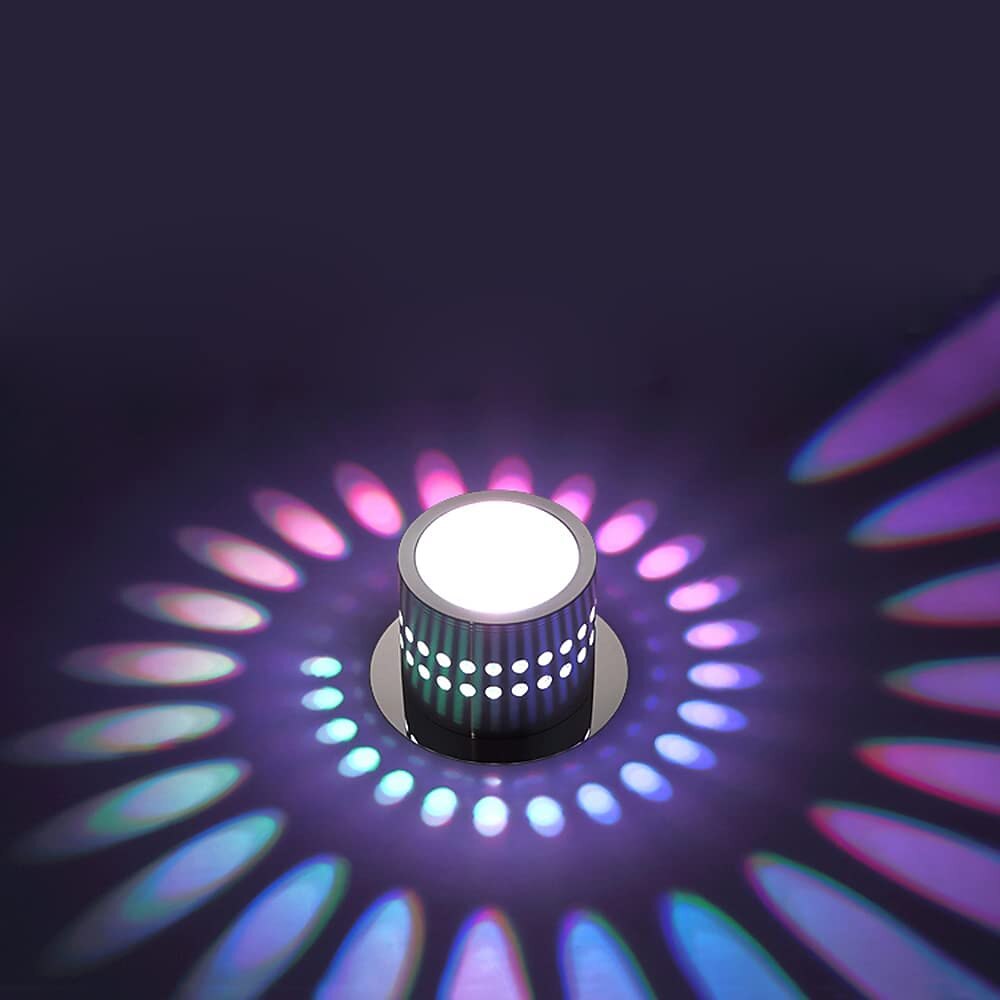 Modern Metal Cylinder Wall Light