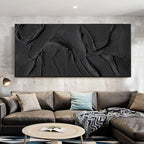 Impasto Textured Abstract Painting