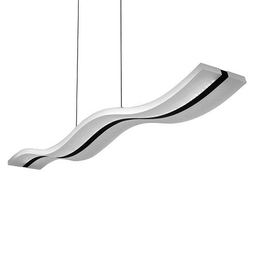 Modern Acrylic Wave Pendant Light