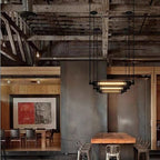 Industrielle Metall-Pendelleuchte