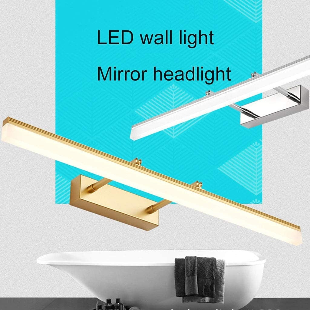 Modern Metal Linear Vanity Light