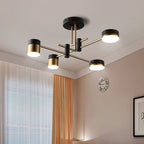 Modern Geometric Sputnik LED Chandelier