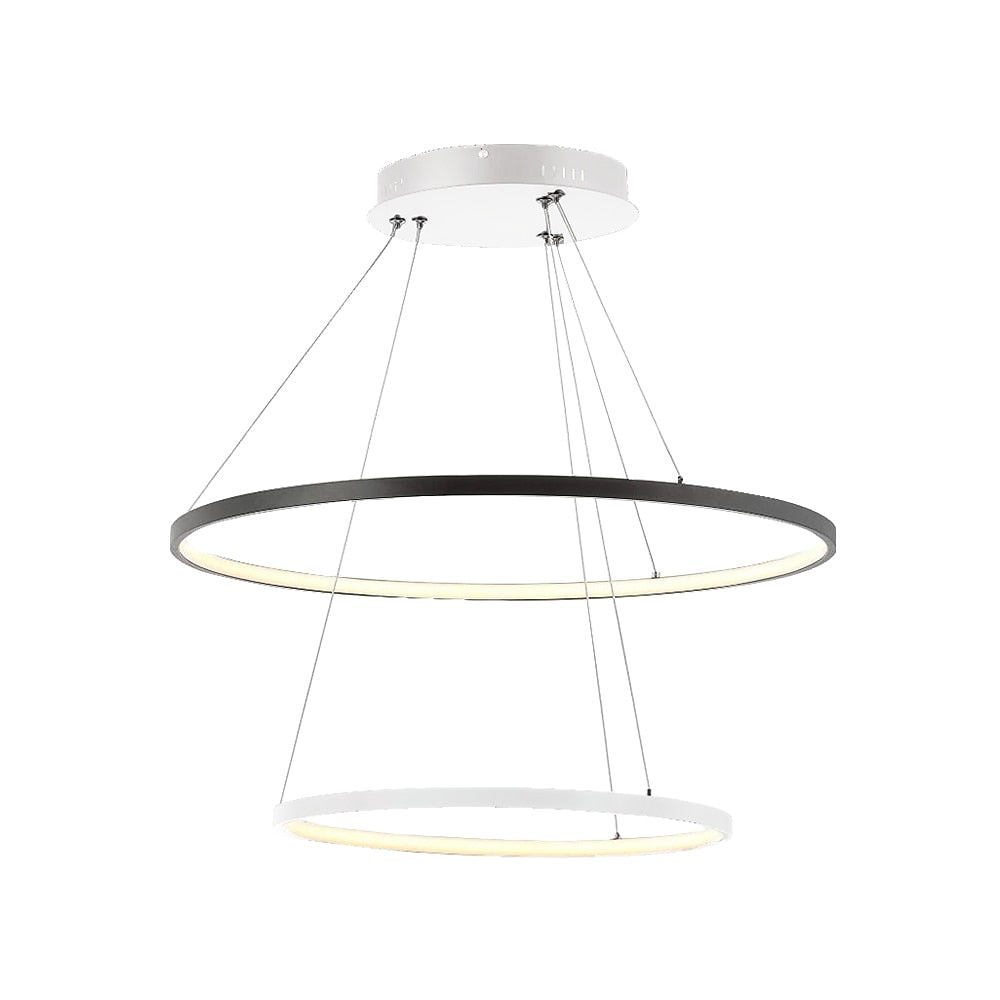 Modern Metal Ring Pendant Light
