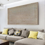 Sand and Espresso Wave Painting