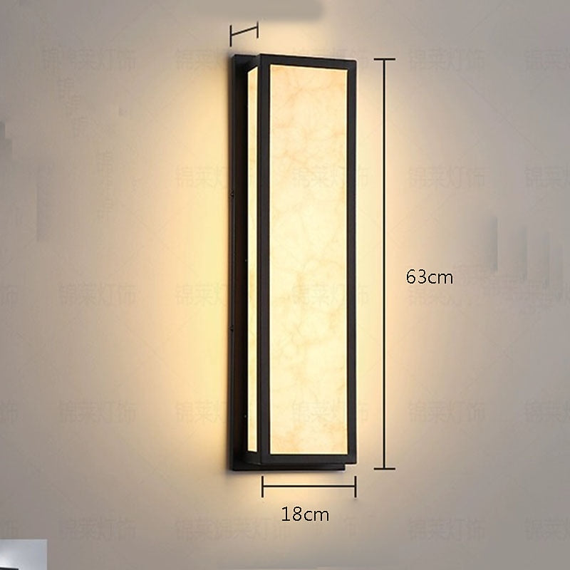 Modern Marble Rectangle Wall Light
