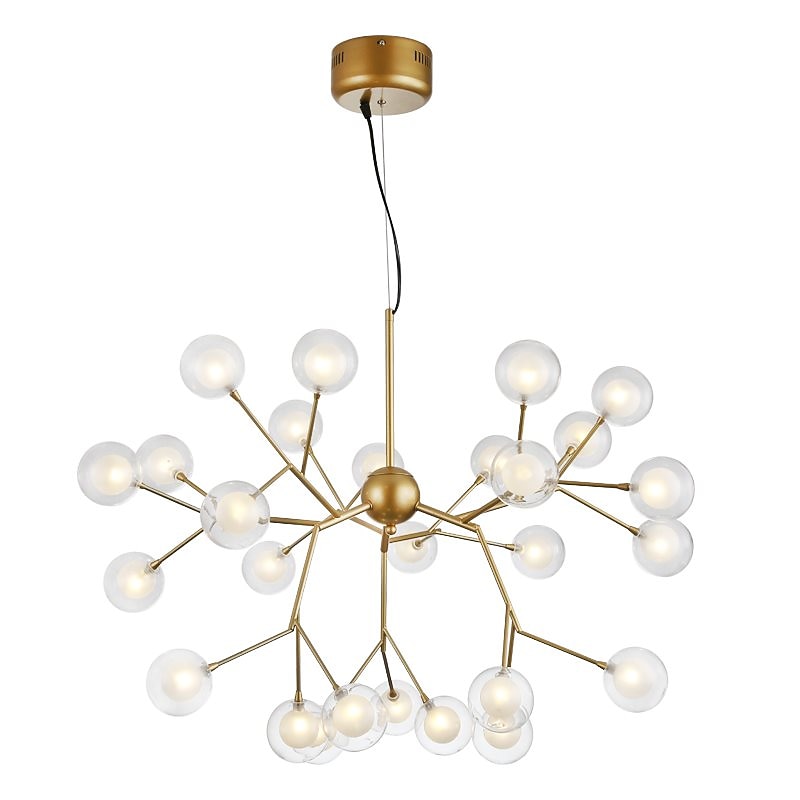 Modern Metal Sputnik Chandelier
