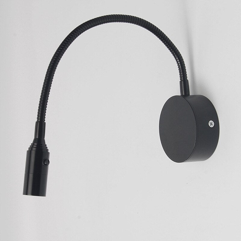 Modern Metal Gooseneck Wall Light
