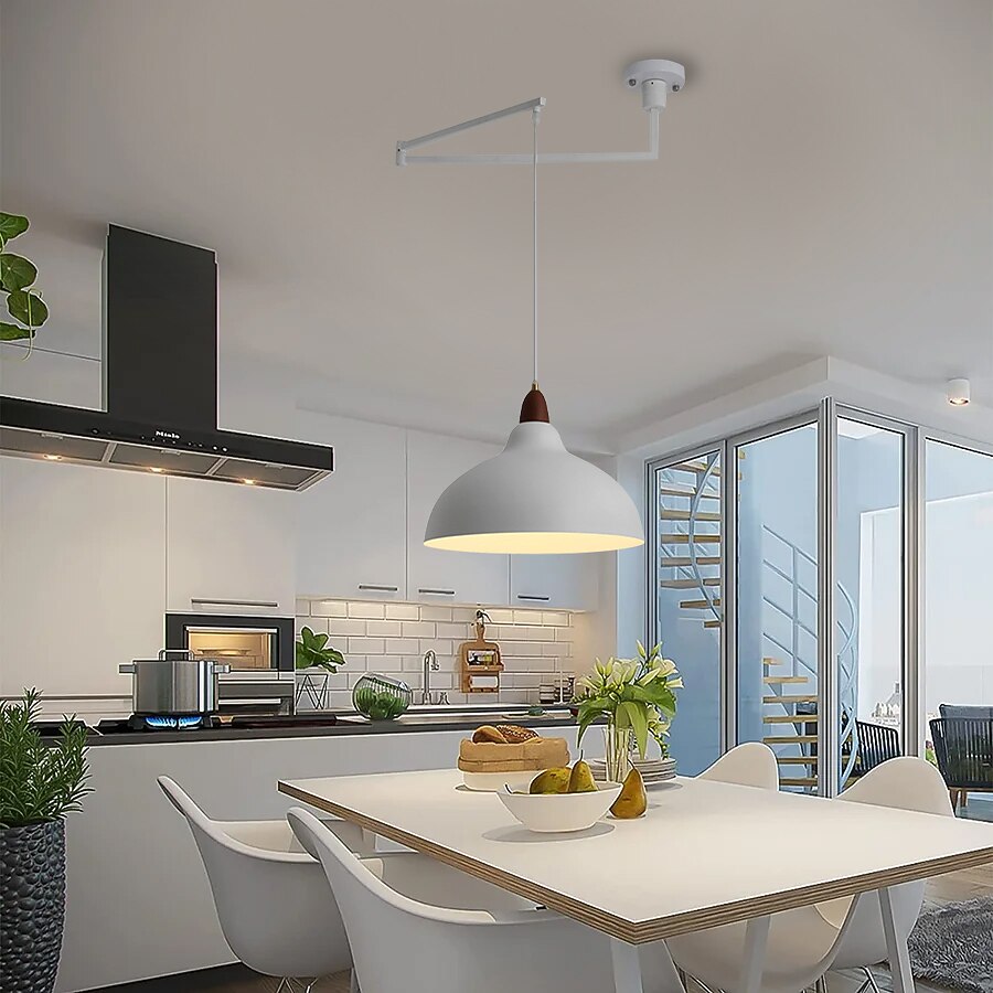 Industrial Metal Dome Pendant Light