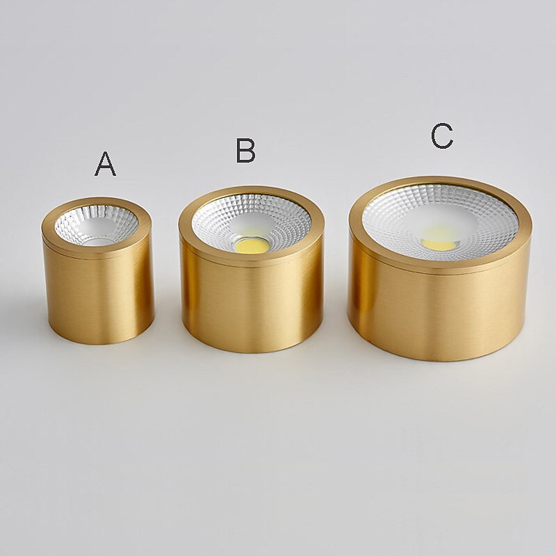 Modern Metal Cylinder Ceiling Light