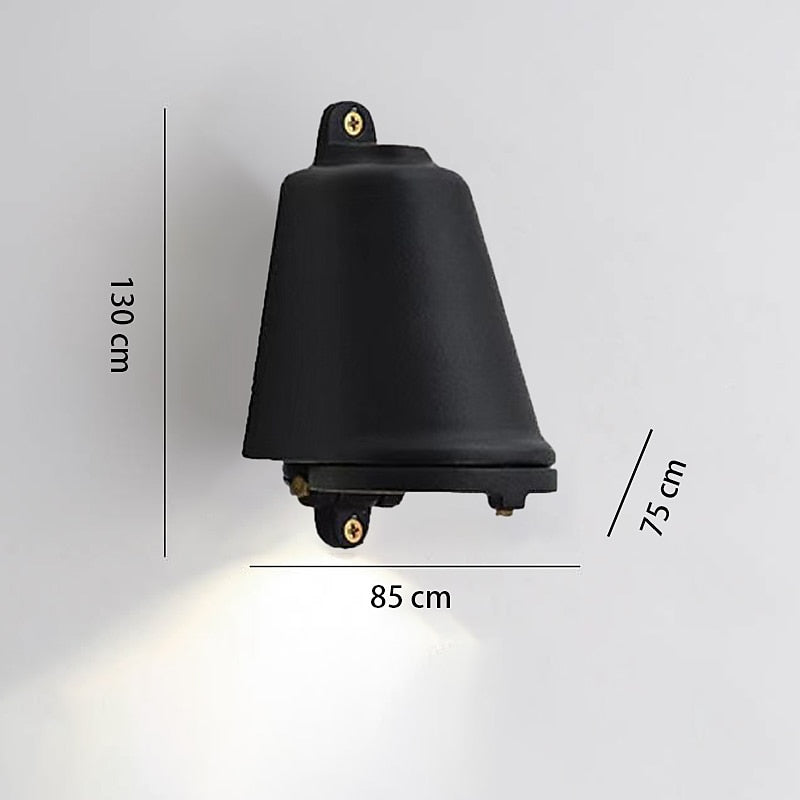 Modern Metal Cone Wall Light