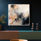 Luxury Gold Impasto Textured Painting
