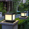 Modern Metal Square Post Light