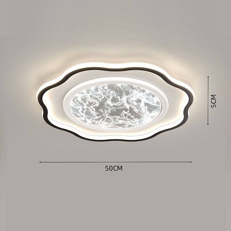 Modern Metal Organic Ceiling Light